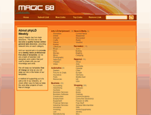 Tablet Screenshot of magic68.info